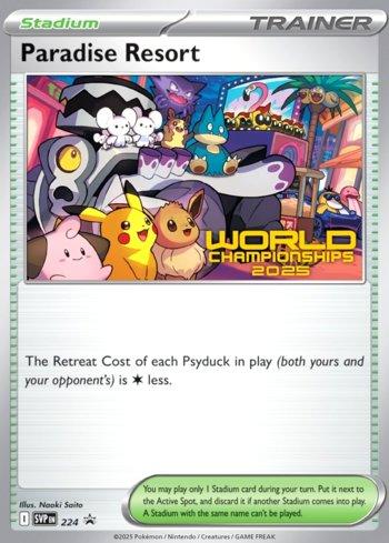 Paradise Resort (World Championships 2025) 224 — Escarlate e Violeta Promos