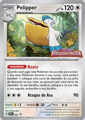 Pelipper 022 — Escarlate e Violeta Promos