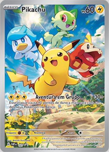 Pikachu 027 — Escarlate e Violeta Promos