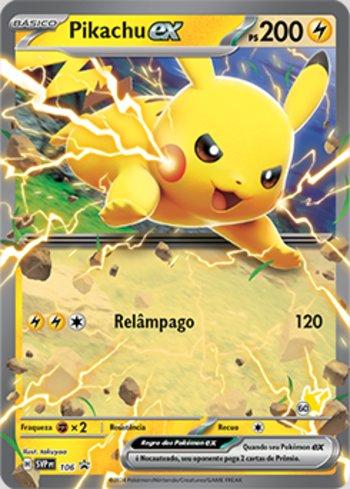 Pikachu ex 106 — Escarlate e Violeta Promos