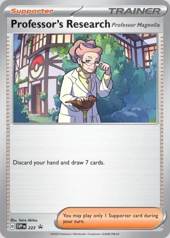 Professor's Research: Professor Magnolia 223 — Escarlate e Violeta Promos