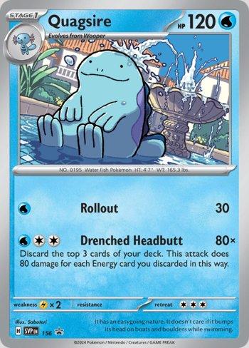 Quagsire 156 — Escarlate e Violeta Promos