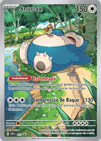 Snorlax 051 — Escarlate e Violeta Promos