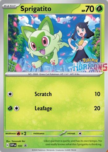 Sprigatito 191 — Escarlate e Violeta Promos