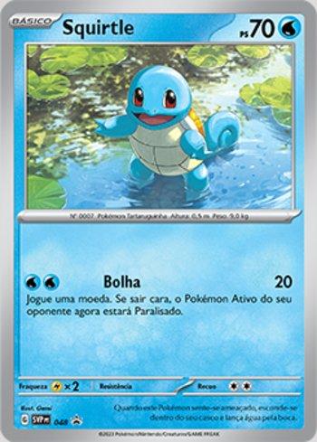 Squirtle 048 — Escarlate e Violeta Promos
