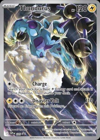 Thundurus 209 — Escarlate e Violeta Promos