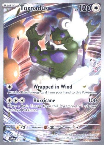 Tornadus 210 — Escarlate e Violeta Promos