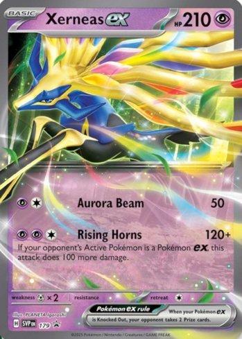 Xerneas ex 179 — Escarlate e Violeta Promos