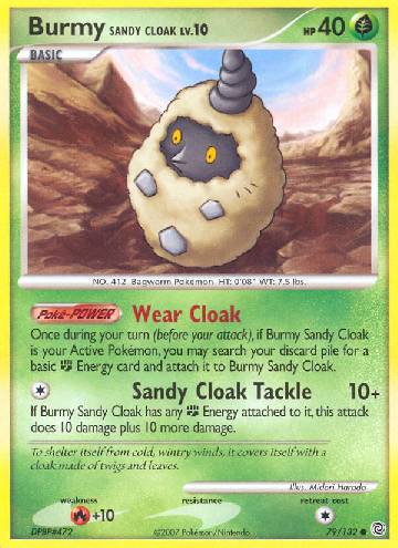 Burmy Casca de Areia / Burmy Sandy Cloak (79/132) 79