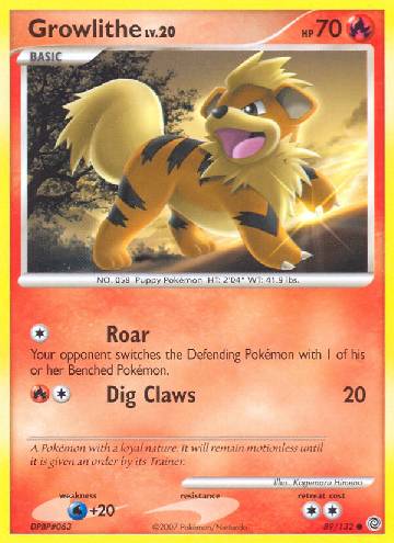 Growlithe (89/132)