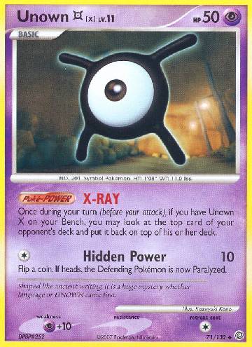 Unown X (71/132)