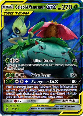 Celebi &amp; Venusaur-GX (1/181)