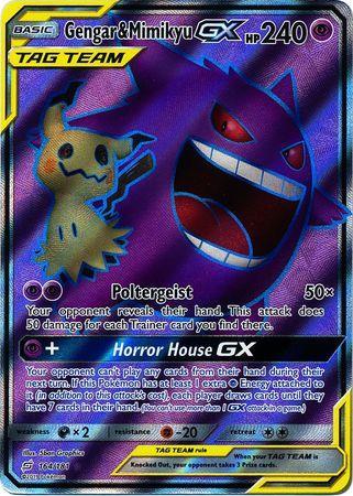Gengar &amp; Mimikyu-GX (164/181)