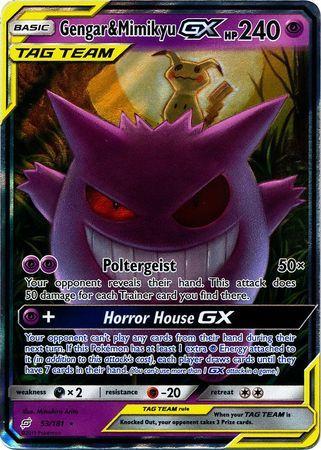 Gengar &amp; Mimikyu-GX (53/181)