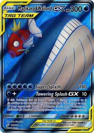 Magikarp &amp; Wailord-GX (160/181)