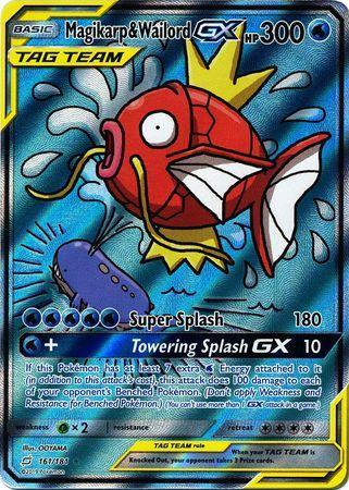 Magikarp &amp; Wailord-GX (161/181)
