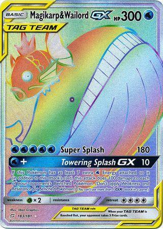 Magikarp &amp; Wailord-GX (183/181)