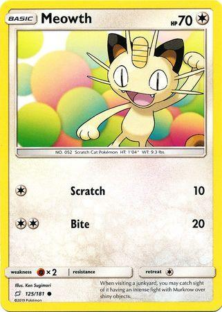 Meowth (125/181)