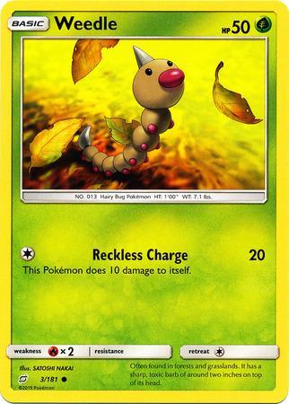 Weedle (3/181)