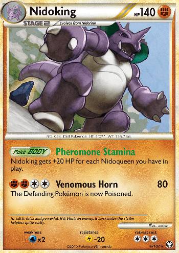 Nidoking (6/102)