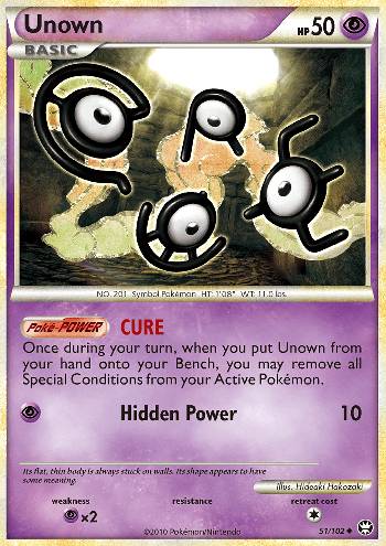 Unown CURE (51/102)
