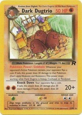 Dark Dugtrio (23/82)
