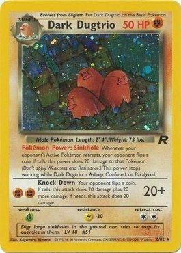 Dark Dugtrio (6/82)