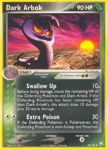Dark Arbok (29/109)