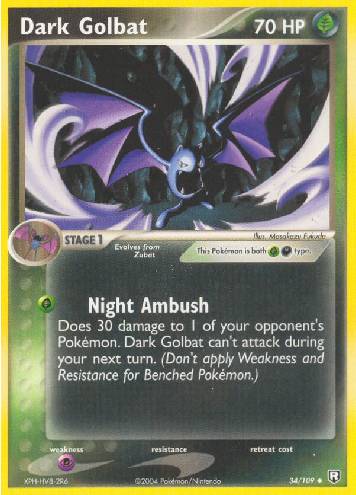 Dark Golbat (34/109)