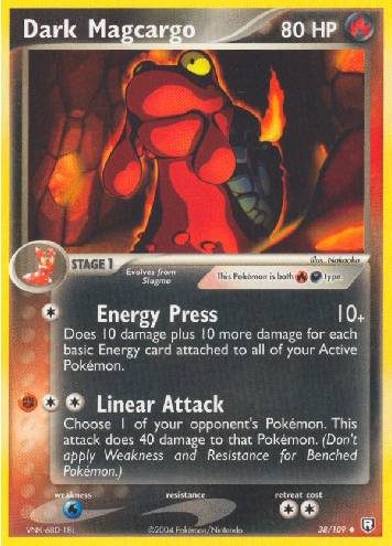 Dark Magcargo (38/109)