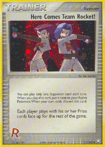 Here Comes Team Rocket! (111/109)