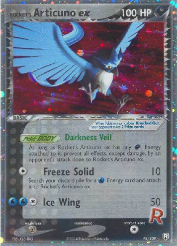 Rocket's Articuno ex (96/109)