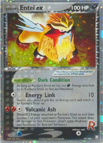 Rocket's Entei ex (97/109)