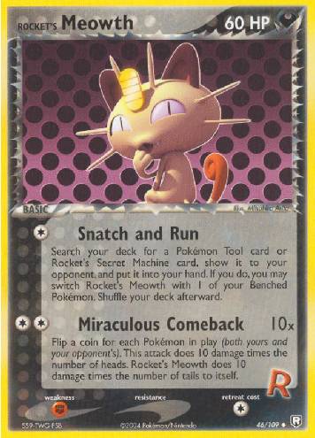 Rocket's Meowth (46/109)