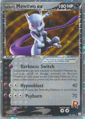 Rocket's Mewtwo ex (99/109)