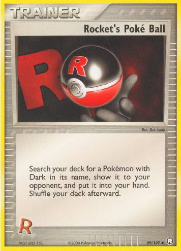 Rocket's Poké Ball (89/109)