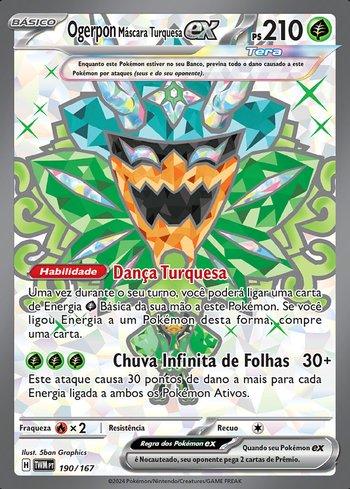 Teal Mask Ogerpon ex (190/167)