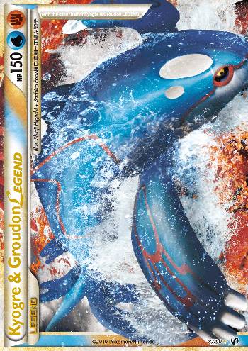 Kyogre &amp; Groudon LEGEND (87/90)