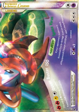Rayquaza &amp; Deoxys LEGEND (90/90)