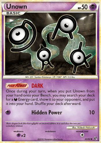Unown DARK (40/90)