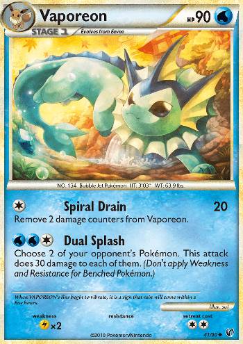 Vaporeon (41/90)