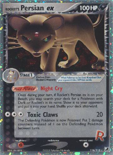 Rocket's Persian ex (116/115)