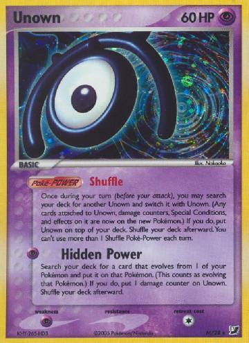 Unown (M/115)