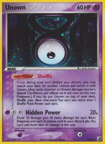 Unown (V/115)