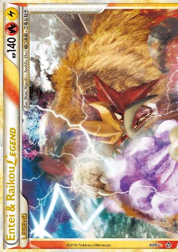 Entei &amp; Raikou LEGEND (90/95)