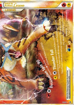 Entei &amp; Raikou LEGEND (91/95)