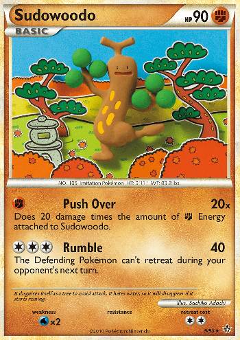 Sudowoodo (9/95)