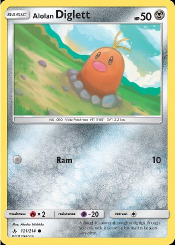 Alolan Diglett (121/214)