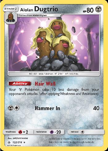 Alolan Dugtrio (122/214)