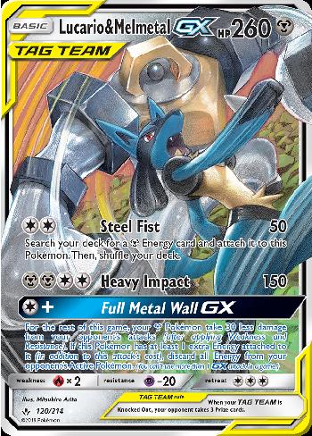 Lucario & Melmetal-GX (120/214)